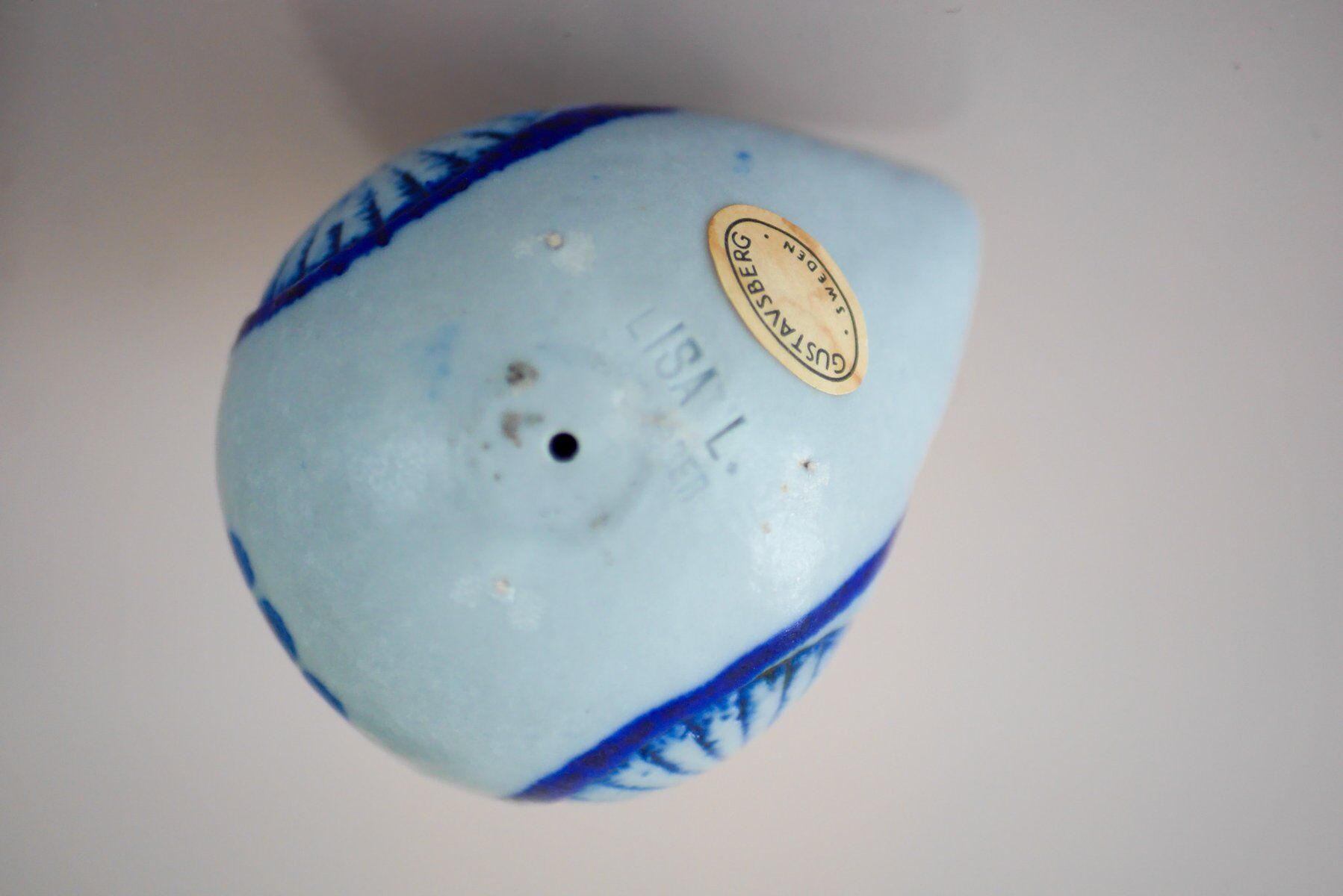 Figurine d'oiseau par Lisa Larson, Suède, 1964