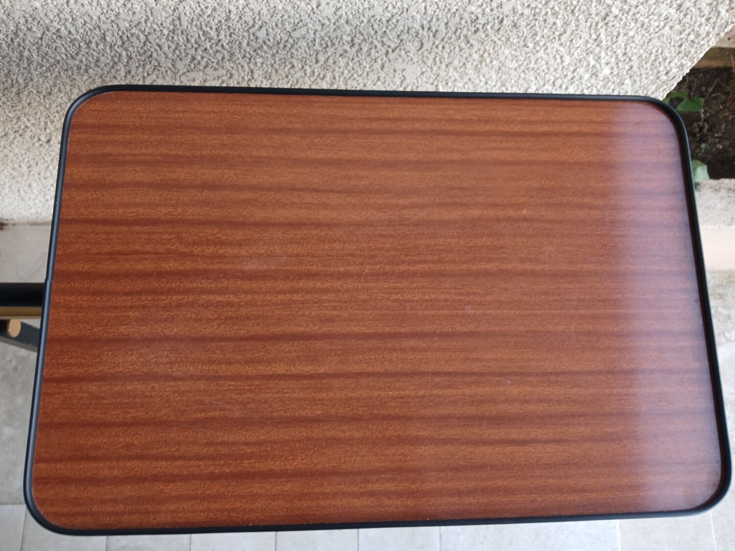 Adjustable rolling table in formica – Italian design by Damato – 1970s