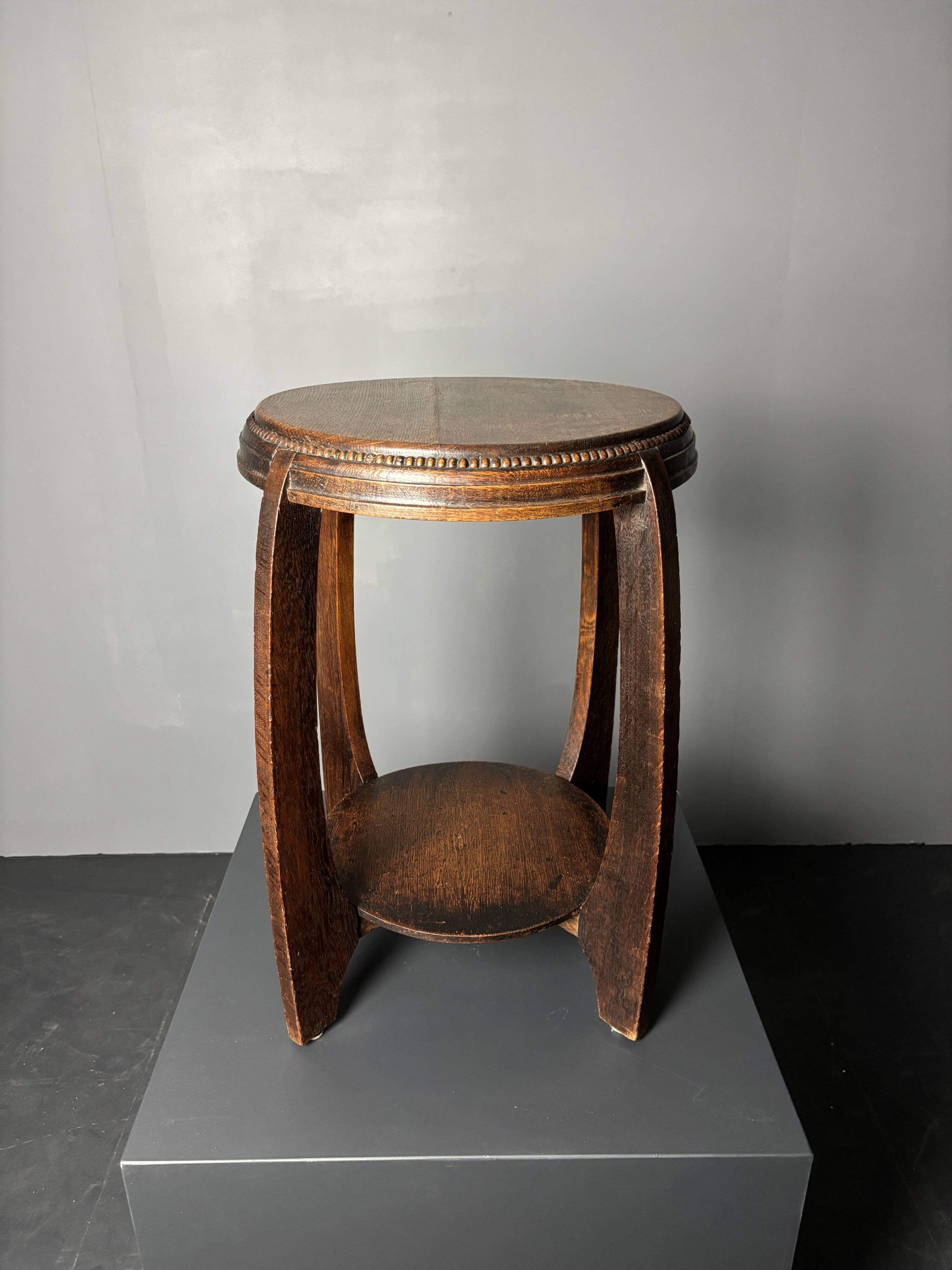 Dutch art deco Amsterdam school side table, 1930s