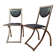 Pair of Sinus chairs designed by Karl Friedrich Förster, KFF, Germany, 1990