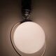 Vintage 1950s opaline globe pendant lamp