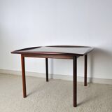 Rare Table Basse Moderne Danoise en Palissandre par Grete Jalk pour P. Jeppesen
