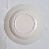 Blue Badonviller Art Deco Deep Dish