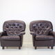Ensemble de deux fauteuils Finland années 1980