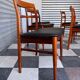Set of 6 Henning Kjaernulf chairs in rosewood.