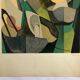 Original lithograph signed in pencil by danièle perré, untitled, 1966