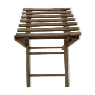 Tabouret bois pliant