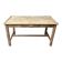 Jolie table ou bureau en bois décapé