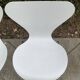 Série de 4 chaises 3107 Arne Jacobsen pour Fritz Hansen