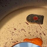 Pair of ceramic wall lights 1970 Pan Leuchten