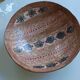 large ceramic fruit bowl with ethnic and turtle decoration 2007