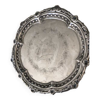 Falstaff silver-plated tray