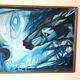 Abstract painting 1985 Jack Friling - oil on canvas