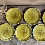 6 Small plates Gien France