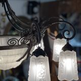 Large Art Deco chandelier