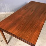 Rosewood dining table XL Mid Century Vintage Dutch Design