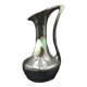 Vase, ceramic soliflore Thulin Belgium, 1920