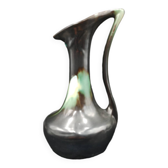 Vase, ceramic soliflore Thulin Belgium, 1920