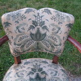 Armchair back mustache