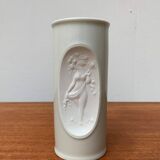 White porcelain vase from mid-century by Bjørn Wiinblad for Rosenthal.