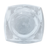 Smoked glass ashtray