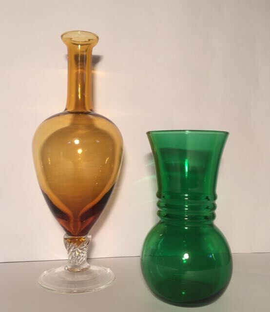 Green vase 60s