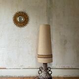 Ceramic floor lamp fat lava, germany 1960