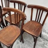 Series of 6 bistro chairs Year 30