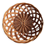 Wicker fruit basket