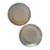 Assiettes Terre de Fer