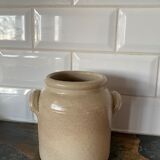 Sandstone pot with handles 12 cm
