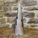 Giuseppe Mazzotti Albisola glazed ceramic soliflore vase