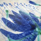 Ceramic tripod Le Brescou vintage Vallauris