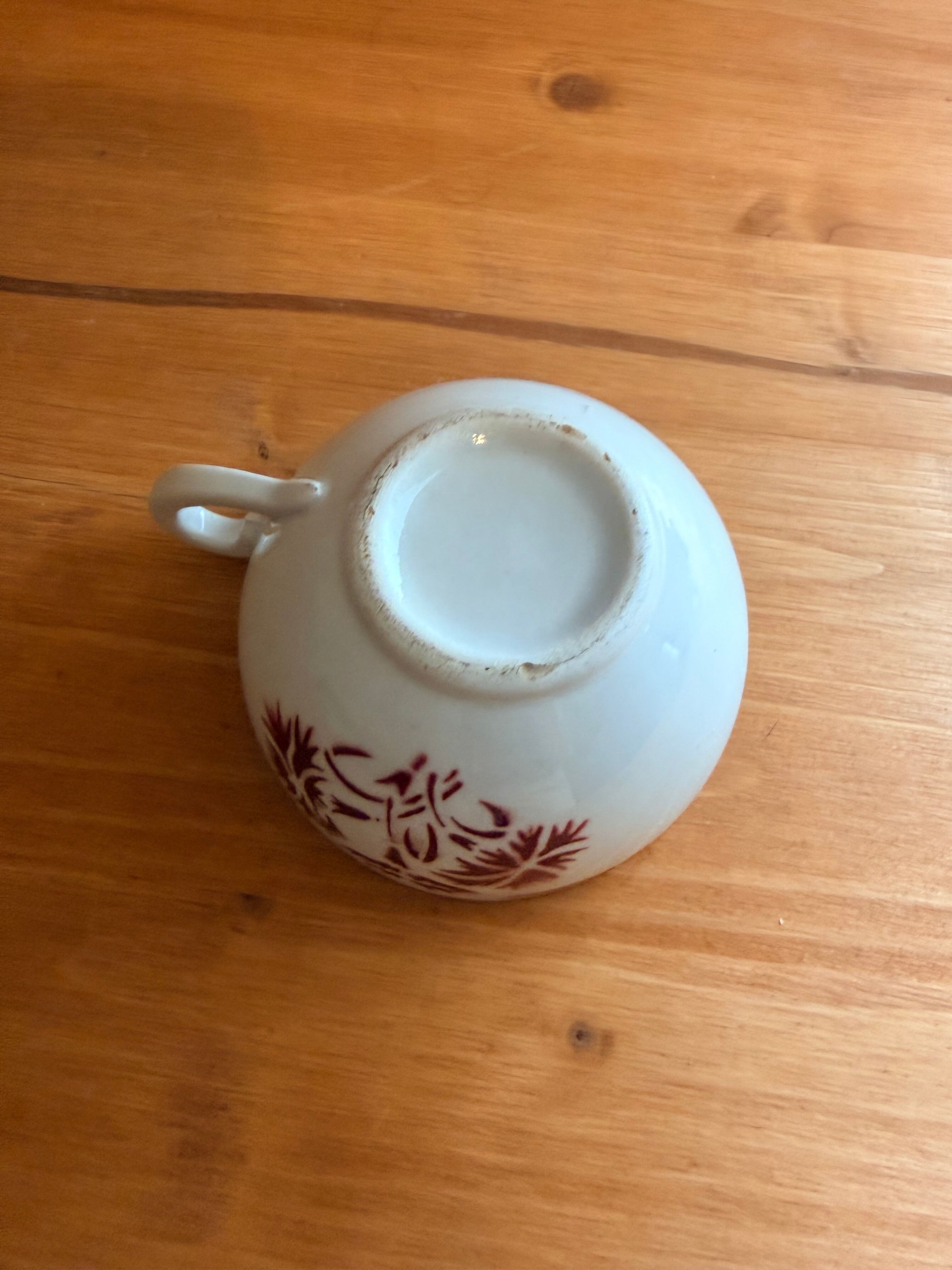 1 tasse à café vintage 231102