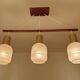 Mid Century Danish Teak Pendant  Light