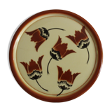 Badonviller Model Tulips Pie Dish