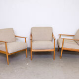 Cherrywood Antimott Lounge Chair by Walter Knoll, 1960s