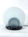 Mid-Century Gong table lamp in marble and glass by Bruno Gecchelin for Skipper. Italy 1981
