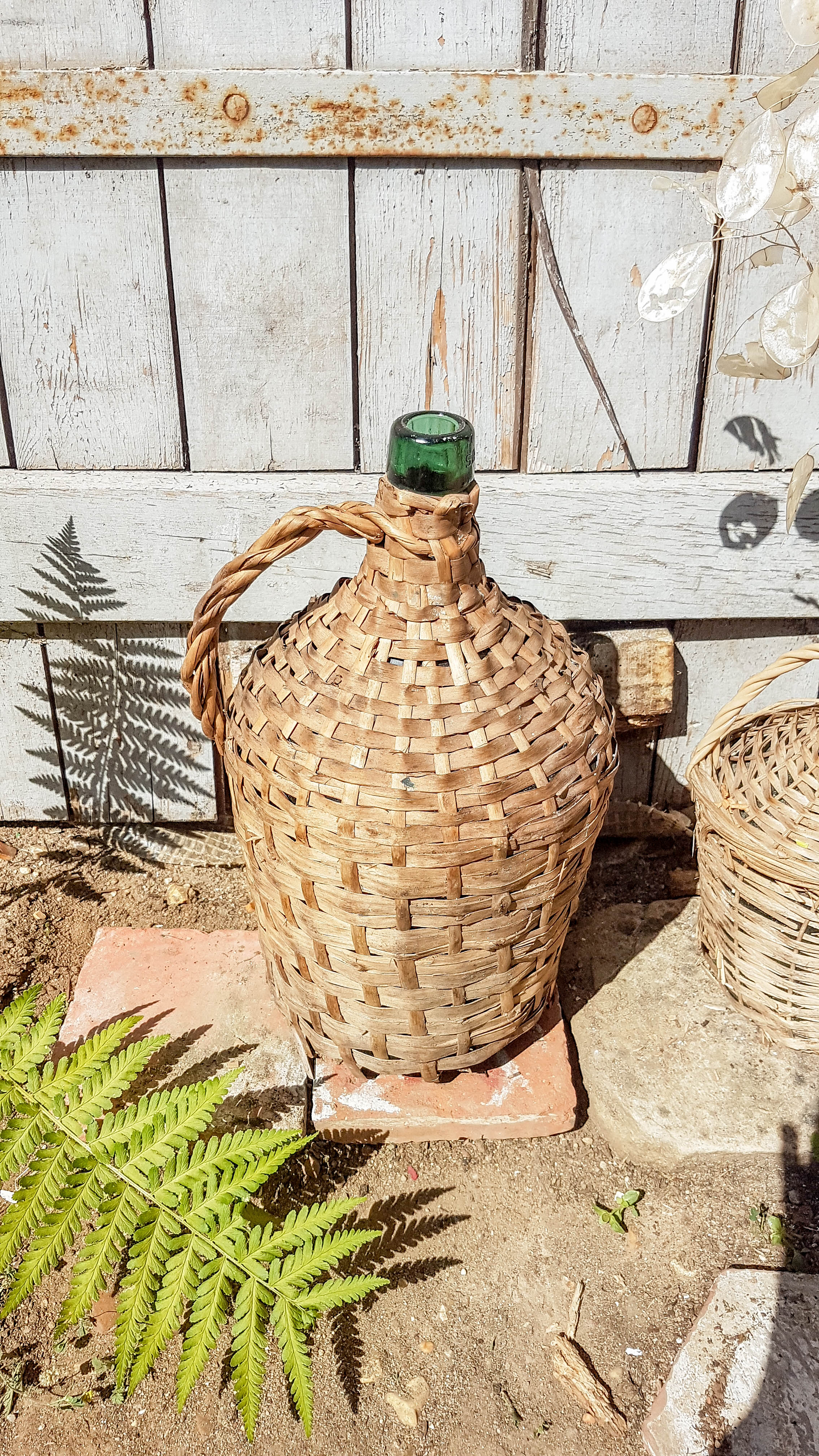 Vintage demijohn