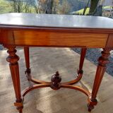 Console, white marble top