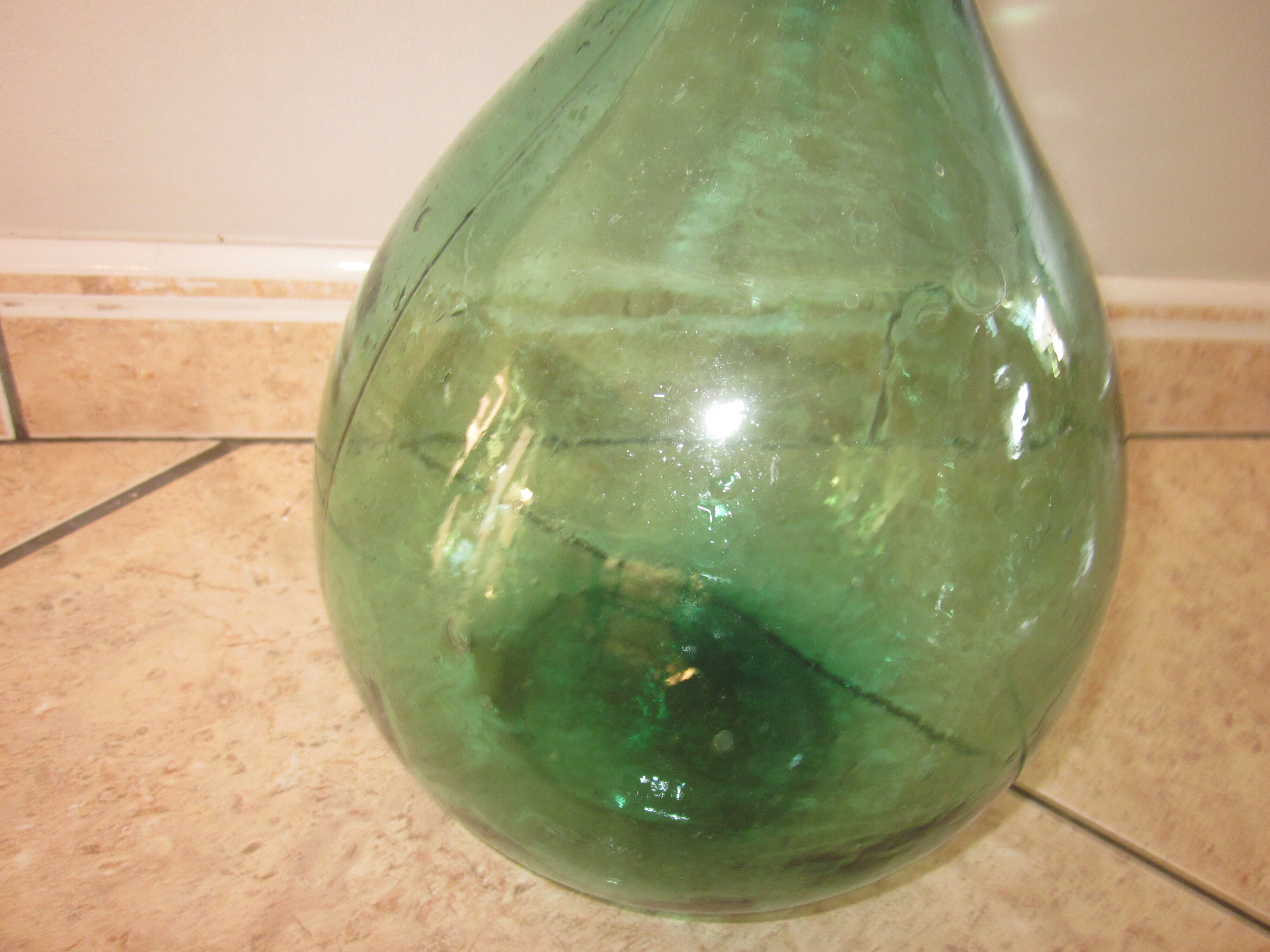 Old demijohn