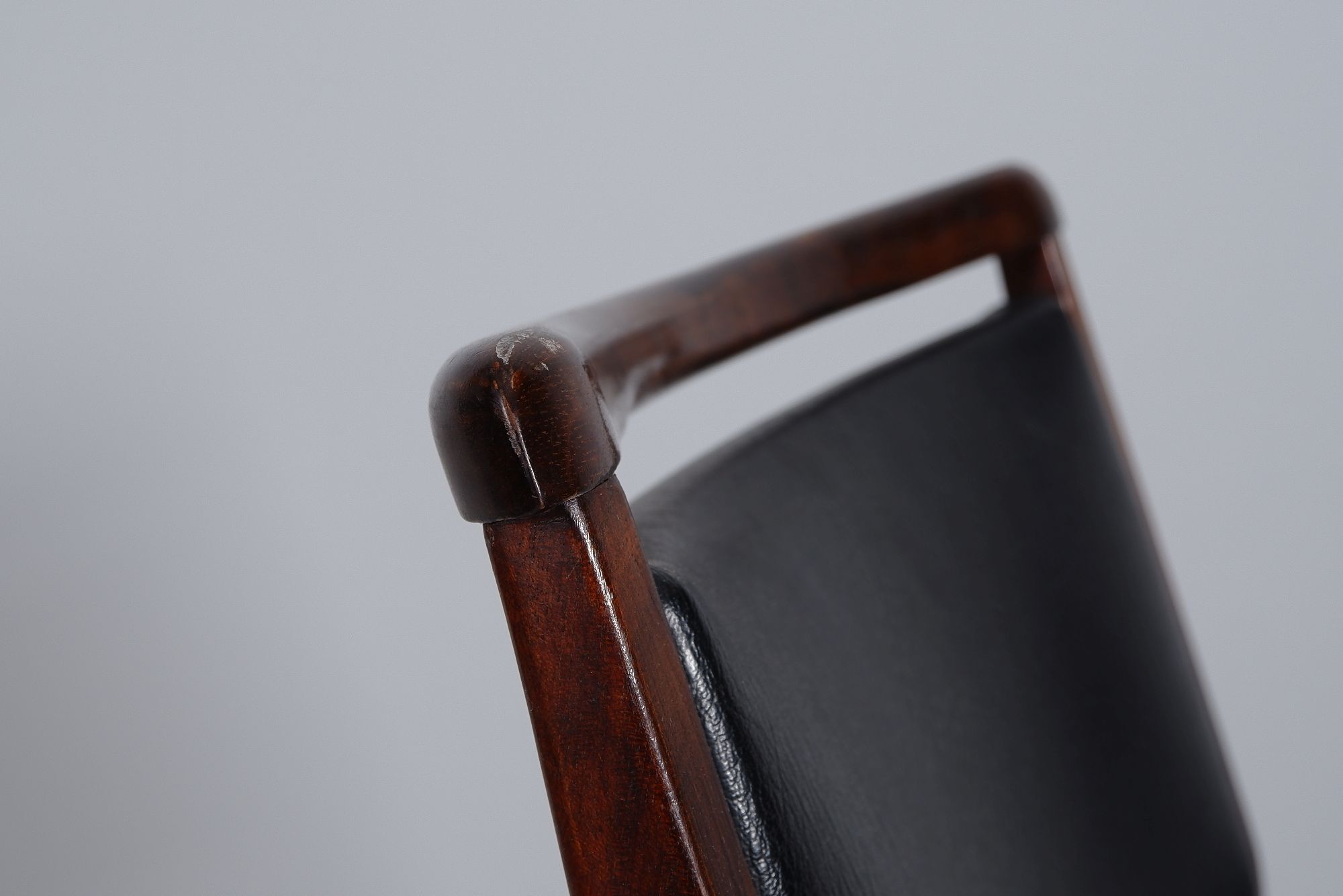 Set of 6 dining chairs in rosewood 1960s