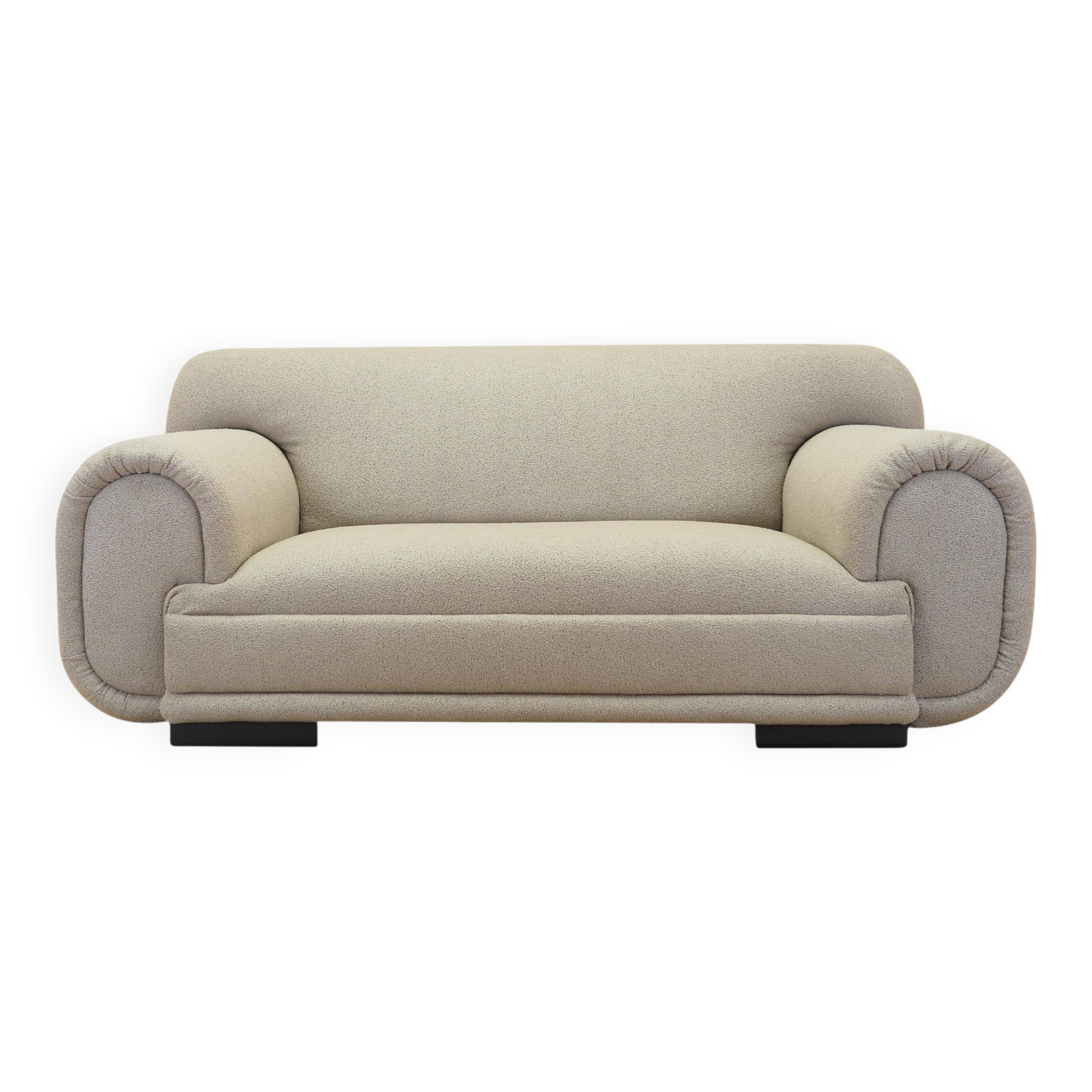 Canapé deux places, design italien, années 1970, fabriqué en Italie