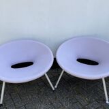 Paire de chaises Ploof de Philippe Starck pour Kartell