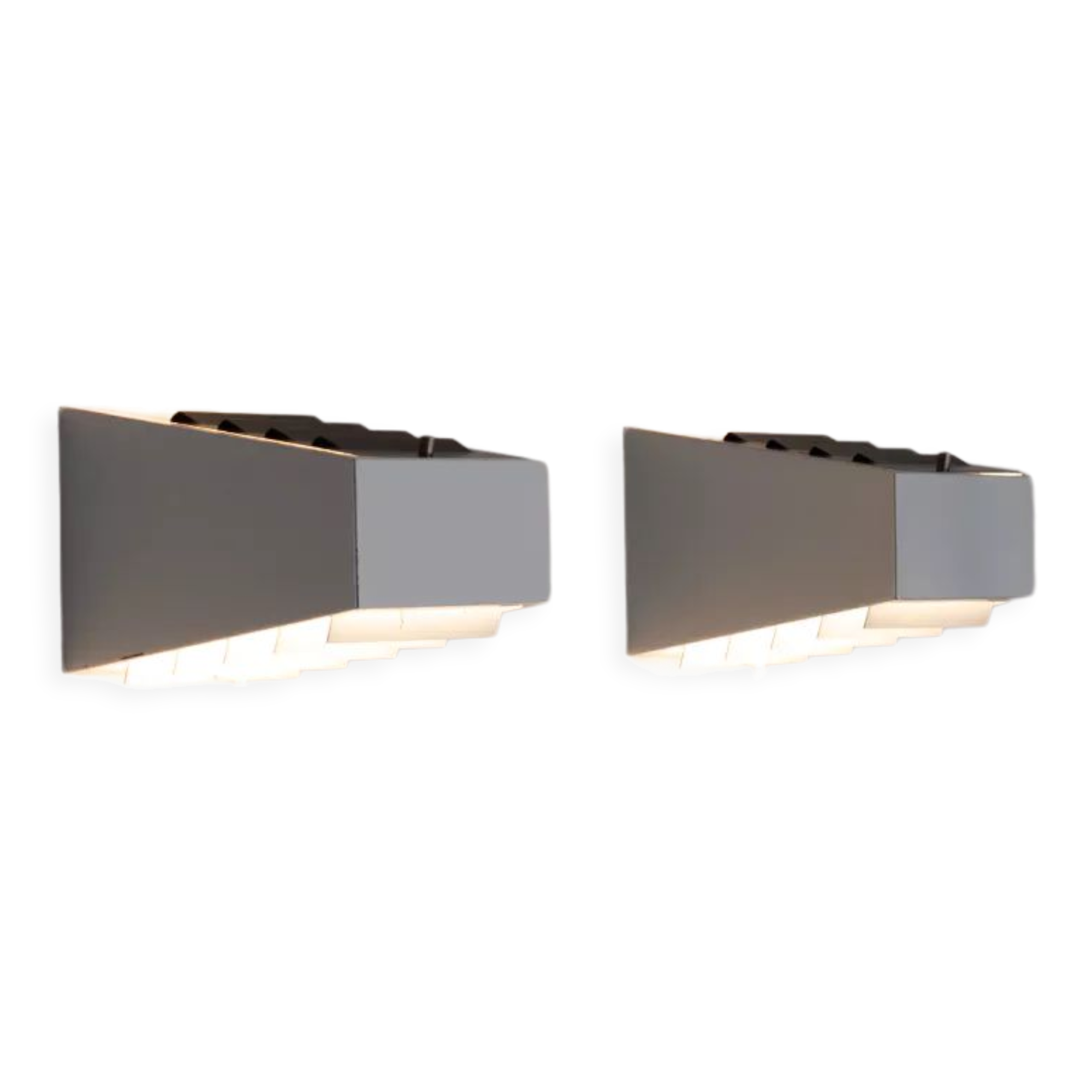 Set of 2 bedside / wall lamps C-1586 by Raak Amsterdam, Netherlands 60s