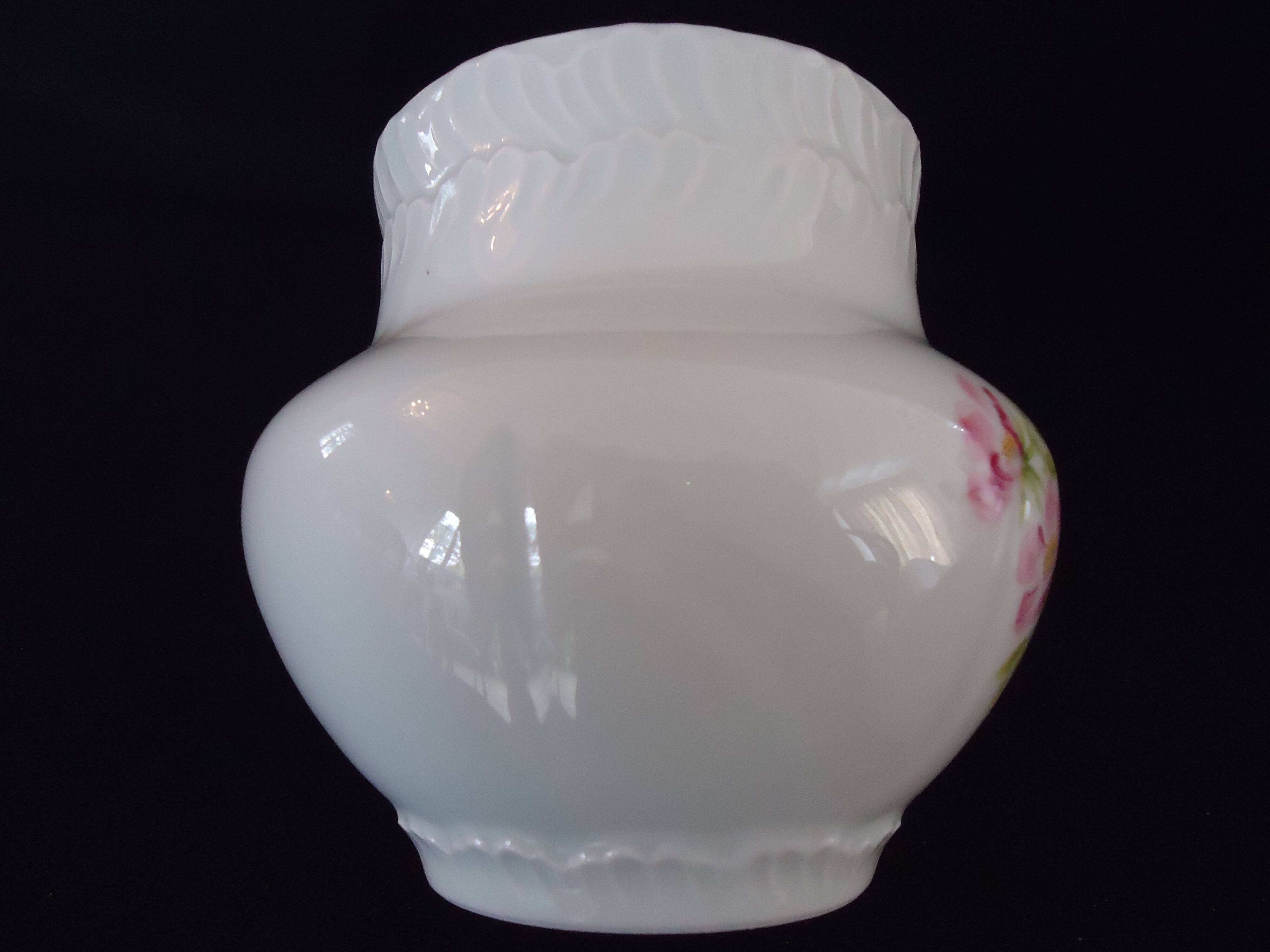 Limoges porcelain sugar bowl, Goumot Labesse