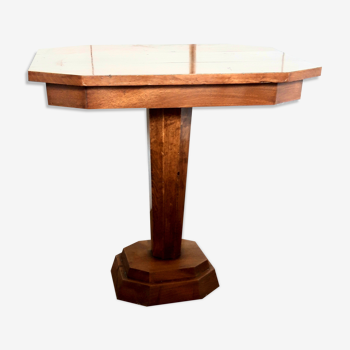 Pedestal table art deco