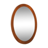 Mirror Scandinavian oval 60s