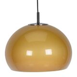 Brown space age pendant lamp