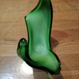 centerpiece pocket in blown glass